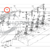 Linea di iniezione | Linea di pressione Kubota V1305 | V1505| D1005 | D1105