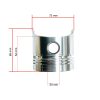 Piston Yanmar 2T72 | 3T72 | F15 | YM180