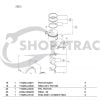 Piston Yanmar 2TNE68 | 3TNE68 | Takeuchi | Komatsu 3D68E