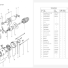 Yanmar YM1700 | YM2000 Onderdelenlijst