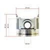 Piston Kubota V3007-DI | V3307-DI | V3007T | V3307T | Hamm | Bomag | Schäffer | Bobcat