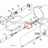 Kubota GL | GT | L1 | B1700 – B2410 Coupling 4×4 axle 4wd intermediate piece cardan