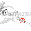 Achteras keerring | Asafdichting | Fusee AE7638E Kubota B6001 – B7001 | Aste A15 – A195 | B1200 – B1502