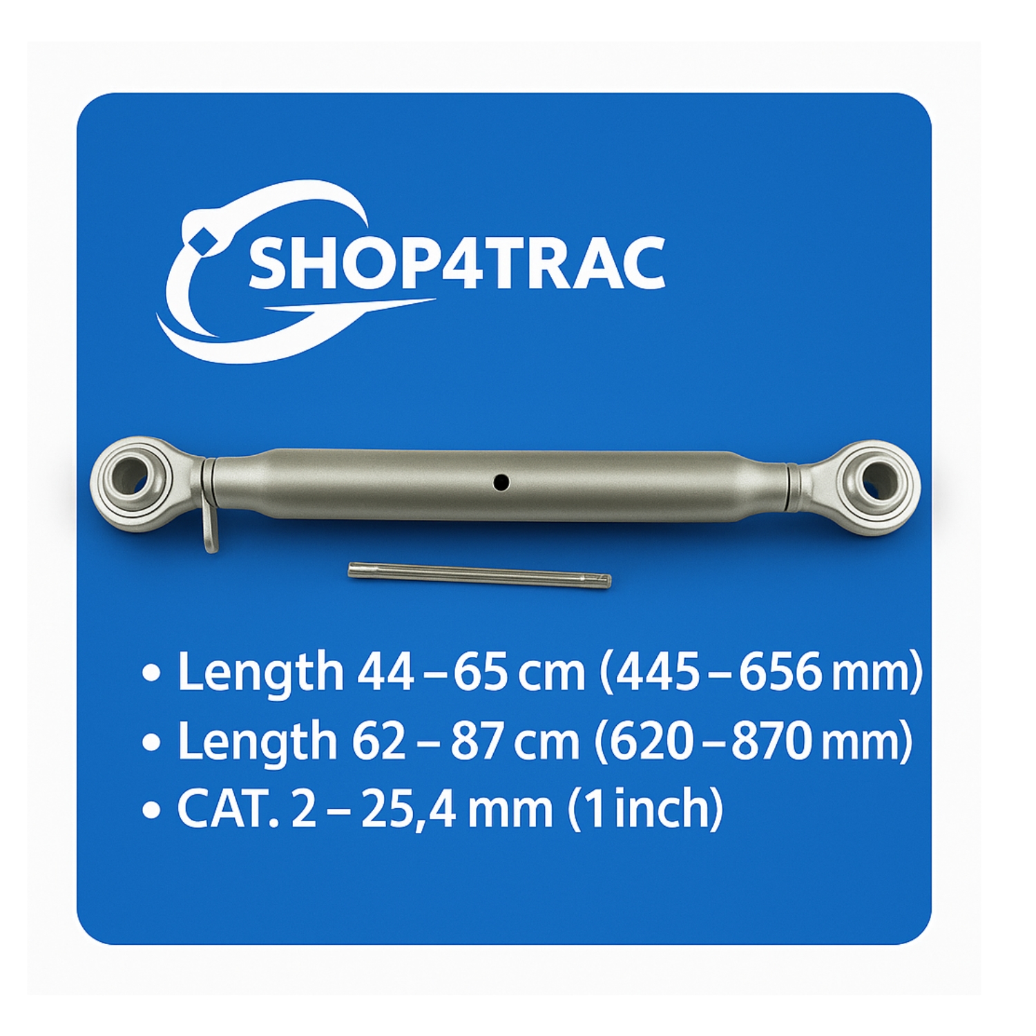 Top link Cat. 2 | Kubota – Yanmar – Shibaura – Hinomoto – Iseki