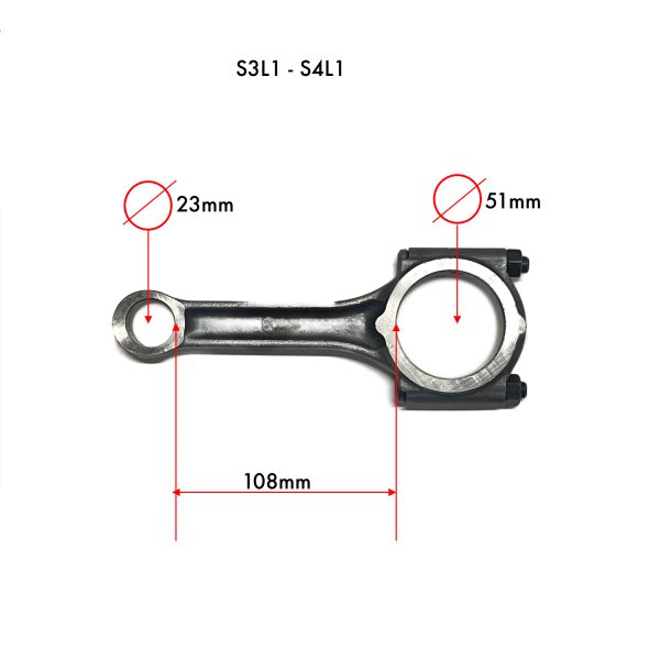 Biela Mitsubishi S3L – S4l | S3L2 – S4l2 | T3L1-T4L1