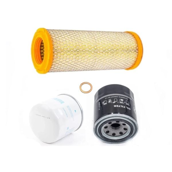 Filterkit Kubota D1105 | D1305 | V1205 | V1305 | V1505 | Schäffer – OEM: 15741-1108-3, 15741-11083, 15221-43170