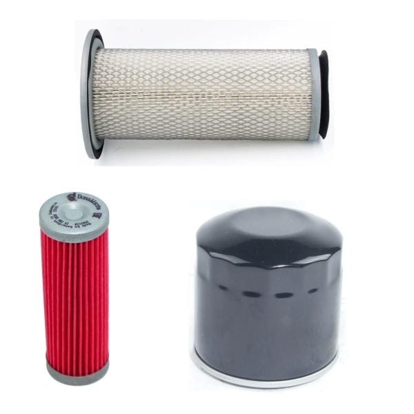Filtersatz Kubota B2150 | B2150HST - B9200HST | D950 – OEM: 15241-32090, 66418-58210, 15231-43560