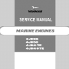 Manual - carnet d'entretien - couples de serrage Yanmar 3JH5E | 4JH5E | 4Jh4TE | 4JH4-HTE
