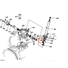 Wellendichtring Kubota B1200 – B1402 | B1750 | B5000 – B6100 Lenksäulendichtung | TC16287