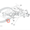 Junta colector de escape Kubota D1302 – D1803 | D1402 | D1403 | D1503 | D1703 – L2202 | L2402 | L2500 | L3130 | L3240 | L3540 | KX91 | KX121-3