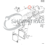 Manguera de radiador superior Yanmar F13 – F16 | FX16