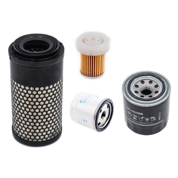 Filterkit Kubota B2311HDB | B2311HDB-C | B2710 | B3030 | B3150 – OEM: 6A320-59930, 15221-4317-0, 16271-32090