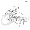 V-belt Yanmar F215 – FX305 | YM1600 – YM3810
