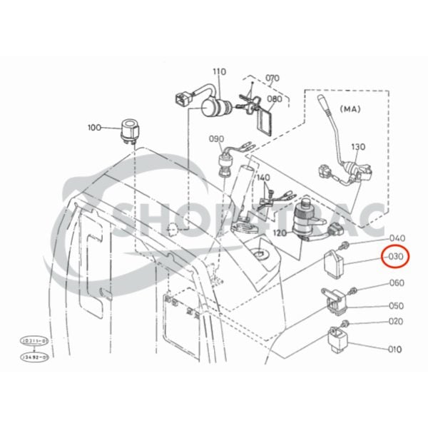 Glow relay | start timer | stop timer Kubota D722 | D902 | D1005 – GL19 – GL338 | L | BX | RTV | Beta Marine | Nanni marine engine