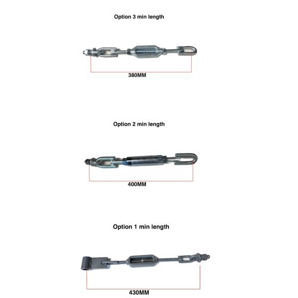 Lift Arm Stabilizer | Lift arm adjuster Kubota | Yanmar | Iseki | Hinomoto | Kioti | Solis – OEM: 6C040-65290, 6C040-65293, W9501-65052