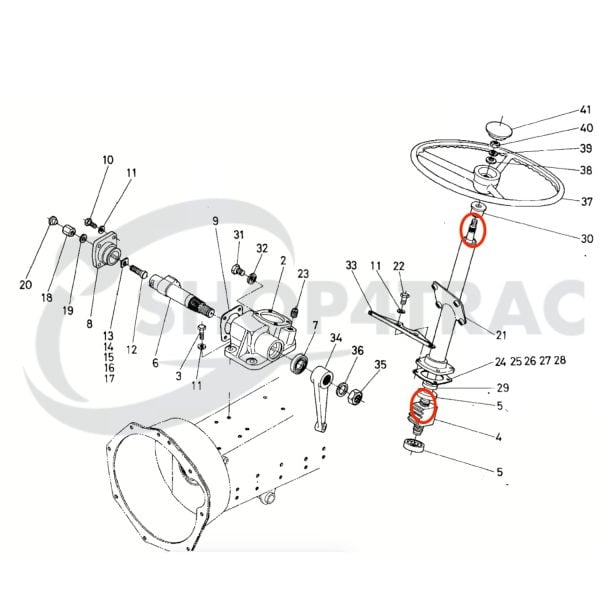 Biellette de direction Kubota B5000 | B5001 | B6000 | B6000E | Zen-noh ZB6000