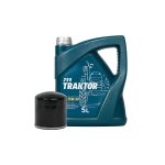 Conjunto de Filtro de aceite de motor + aceite de motor 15w40 Kubota B | F | RTV – Iseki TX | TU – Yanmar YM | F – Mitsubishi MT | D