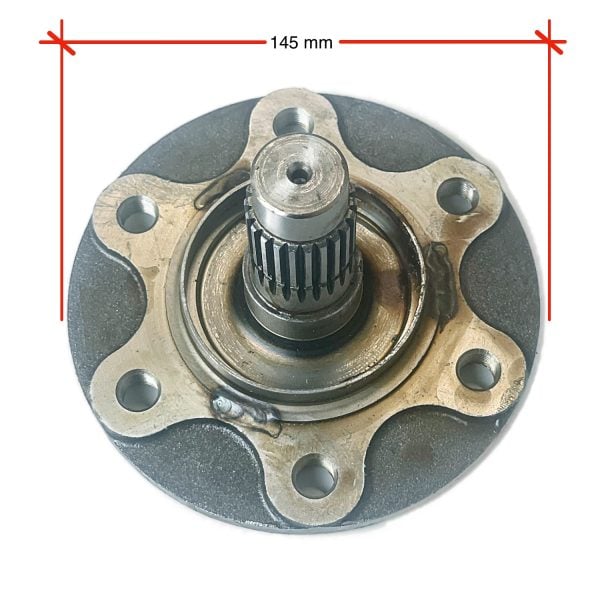 Steckachse – Radnabe Vorderrad Kubota B20 | B1600 – B2150