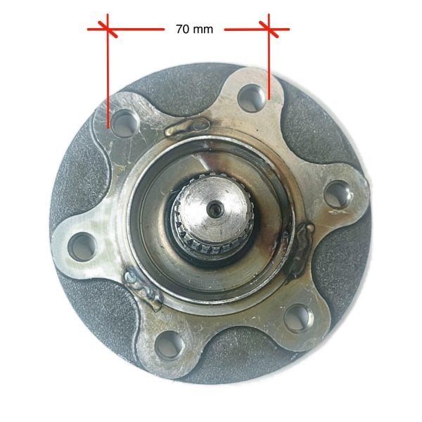 Steckachse – Radnabe Vorderrad Kubota B20 | B1600 – B2150
