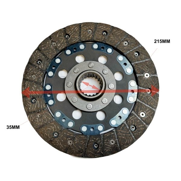 Kupplungsplatte PTO Kubota B2150 – B9200 | L2800 – L4400 | L235 – L275 | Ford – NH TC29 – TC30 | T1510