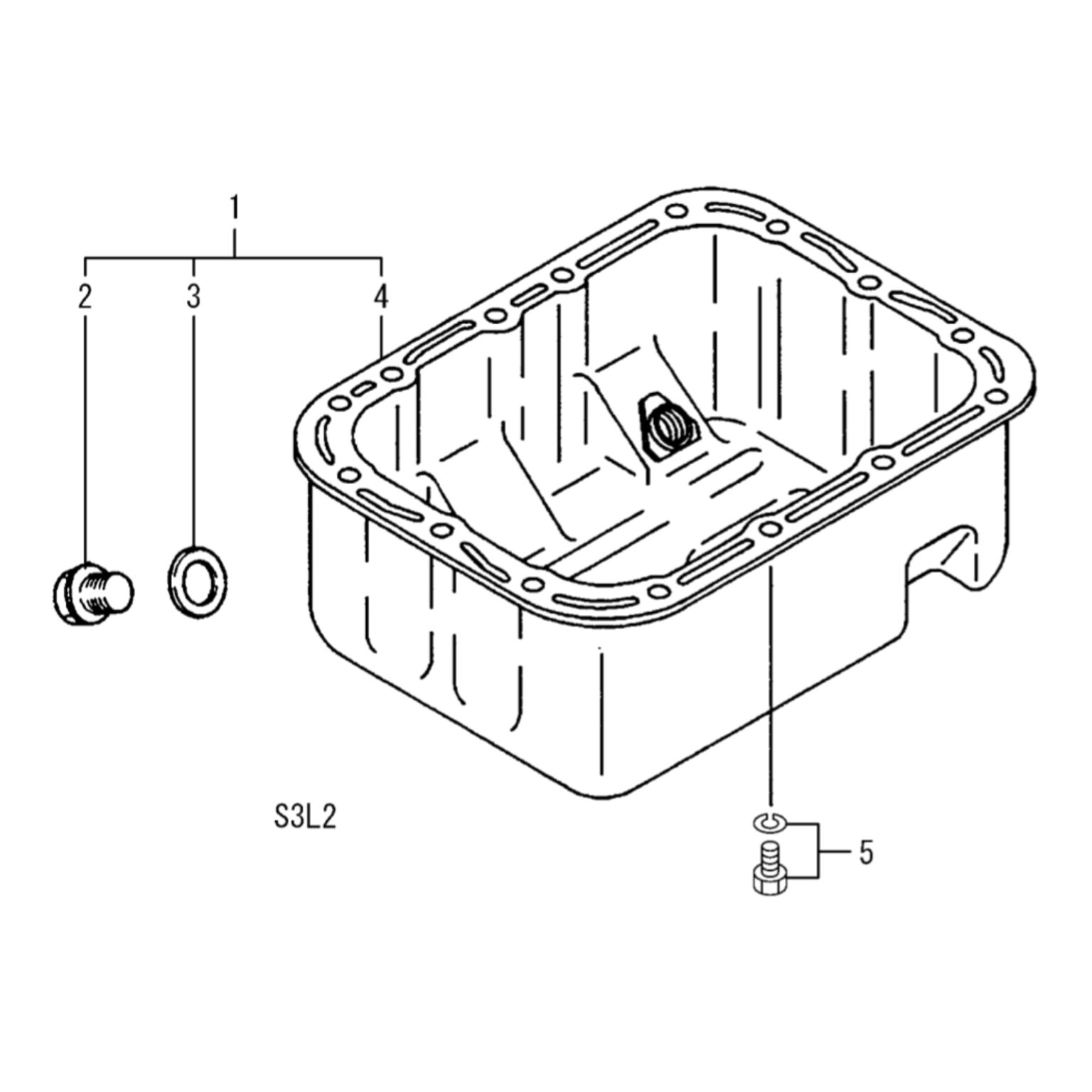 Guarnizione Coppa Olio Per VW Golf, Passat, Polo, Seat Ibiza E Cordoba – Sostituzione OEM 032103609B