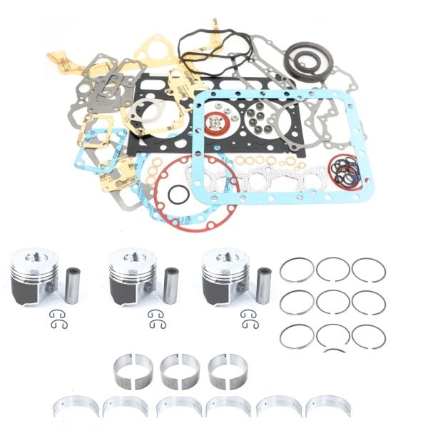 Motorrevisieset Kubota D1703M-DI | D1803M-DI motor | Bobcat | Eurocomach | Giant | Hitachi | Schäffer – OEM: 1G720-03311, 16483-2111-0, 6483-21110