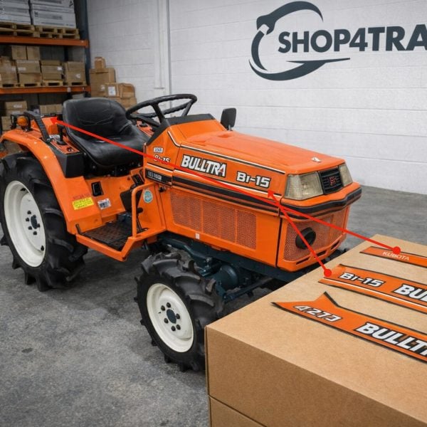 Sticker | Stickerset Kubota B1-16 | B1 Bulltra Series