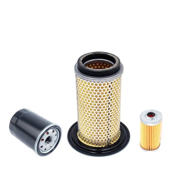 Filterkit Iseki TF317 - TF325 | SIAL17 - SIAL23 | TF17 - TF23 | Massey Ferguson 1120 - 1220 – OEM: 104500-55710, 1415-102-011-00, 1415-102-0110-0