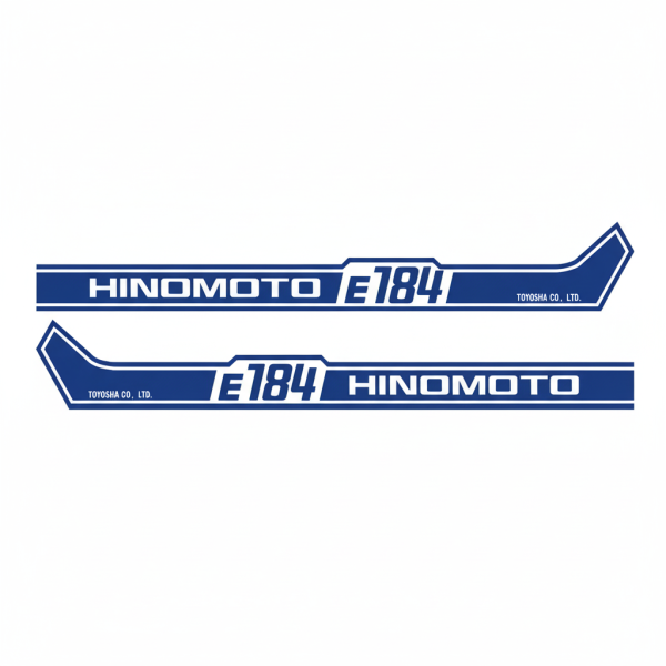 Aufkleber | Aufklebersatz Hinomoto E184 | E-Serie
