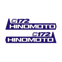 Sticker | Sticker set Hinomoto C172 | Type 1