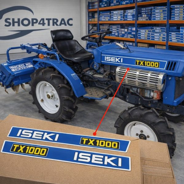 Stickerset Iseki TX1000 | TX Series – Complete Set &amp; Originele Look