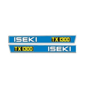 Naklejki | zestaw naklejek Iseki TX1300 | seria TX