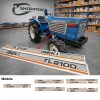 Sticker | Stickerset Iseki TL2300 | TL Series
