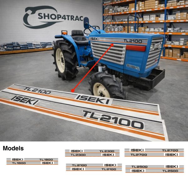 Sticker | Stickerset Iseki TL2300 | TL Series