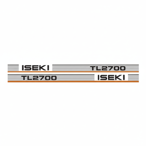 Sticker | Sticker Set Iseki TL2700 | TL Series