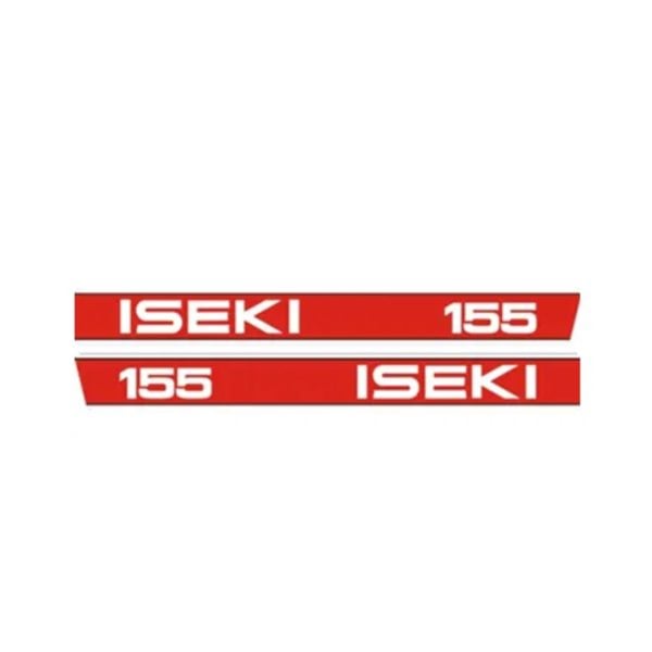 Stickerset Iseki TX155 | TX Series - Complete Set &amp; Originele Look