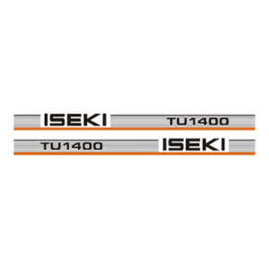 Sticker | Stickerset Iseki TU1400 | TU Series