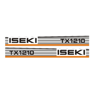 Stickers Iseki TX1210 | TX Series