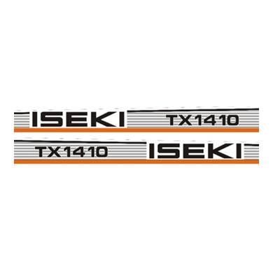 Stickerset Iseki TX1410 | TX Series - Complete Set & Originele Look