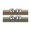 Sticker | Stickerset Kubota GL23 | GL | Grandel Series