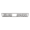 Sticker | Stickerset Kubota B1400 | B Series