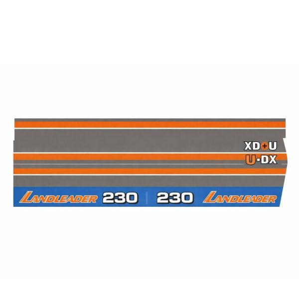 Autocollant | Jeu d'autocollants Iseki Landleader TA230 | avant + arrière