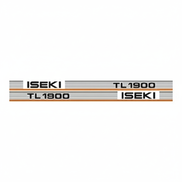 Aufkleber | Aufklebersatz Iseki TL1900 | TL-Serie