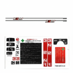 Adhesivo | Juego de Adhesivos Kubota Saturn X20 | Serie X