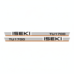 Sticker | Sticker Set Iseki TU1700 | TU Series