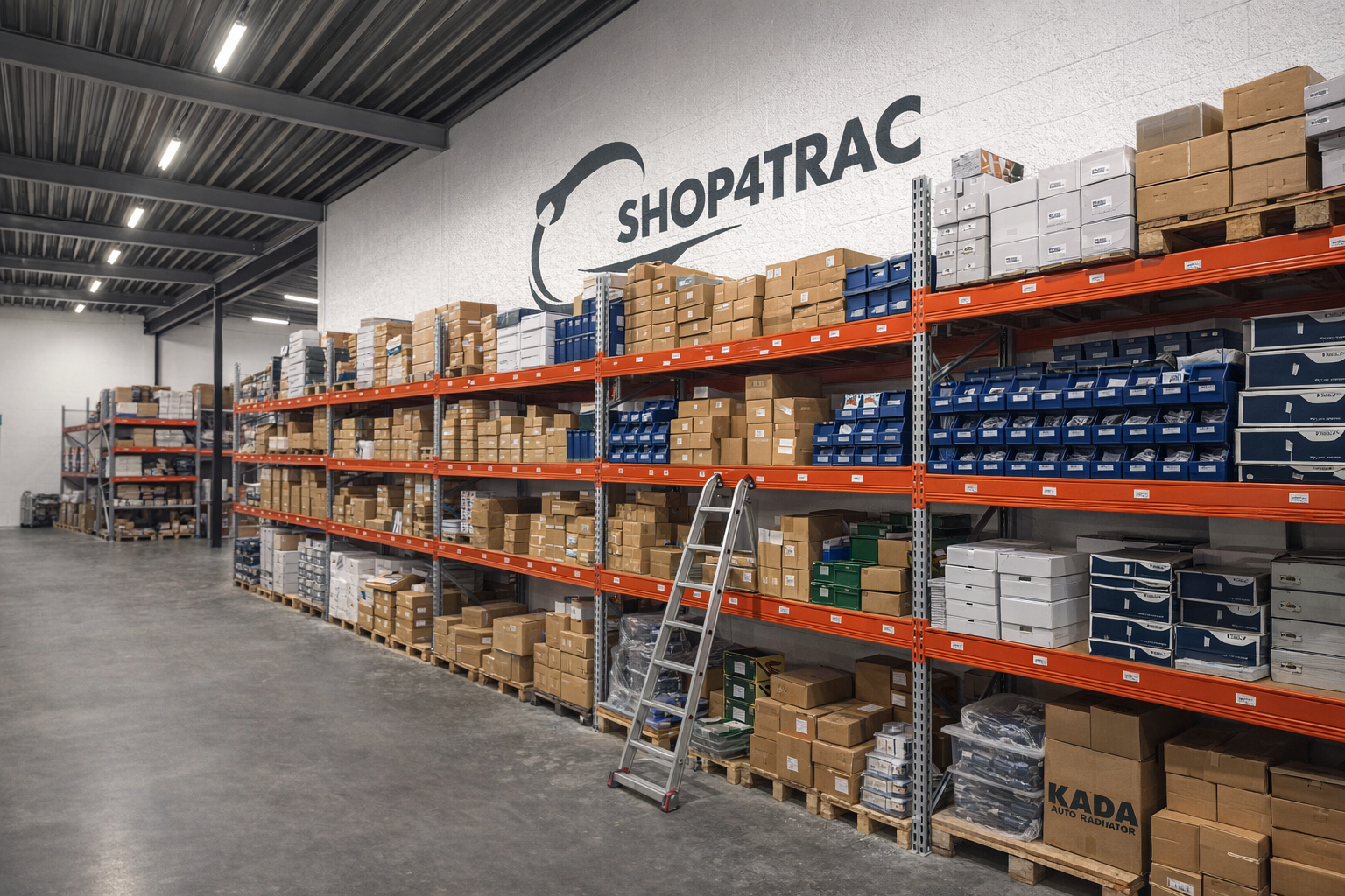 Shop4trac Magazijn Overzicht