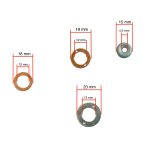 Inyector de combustible Kubota | Junta del inyector | Sello | Completo | Z402 - Z600 | D722 - D1403 | D750 - D950 - D905 - D1305 | V1205 - V1505 | V1702 - V2403