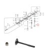 Auslassventil Iseki Motor E3CD | E3CE | E3CF | Iseki TK | TH | TG | SF | TF