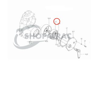 Remschoen Kubota B1200 - B1400 | Zen-noh ZB1200 - ZB1400