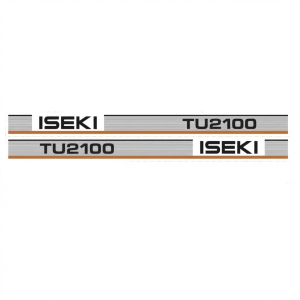 Naklejka | Zestaw naklejek Iseki TU2100 | Seria TU